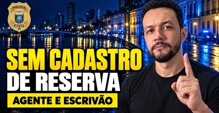 Edital PCPE 2026: 1.315 vagas e as regras que quase ninguém comentou
